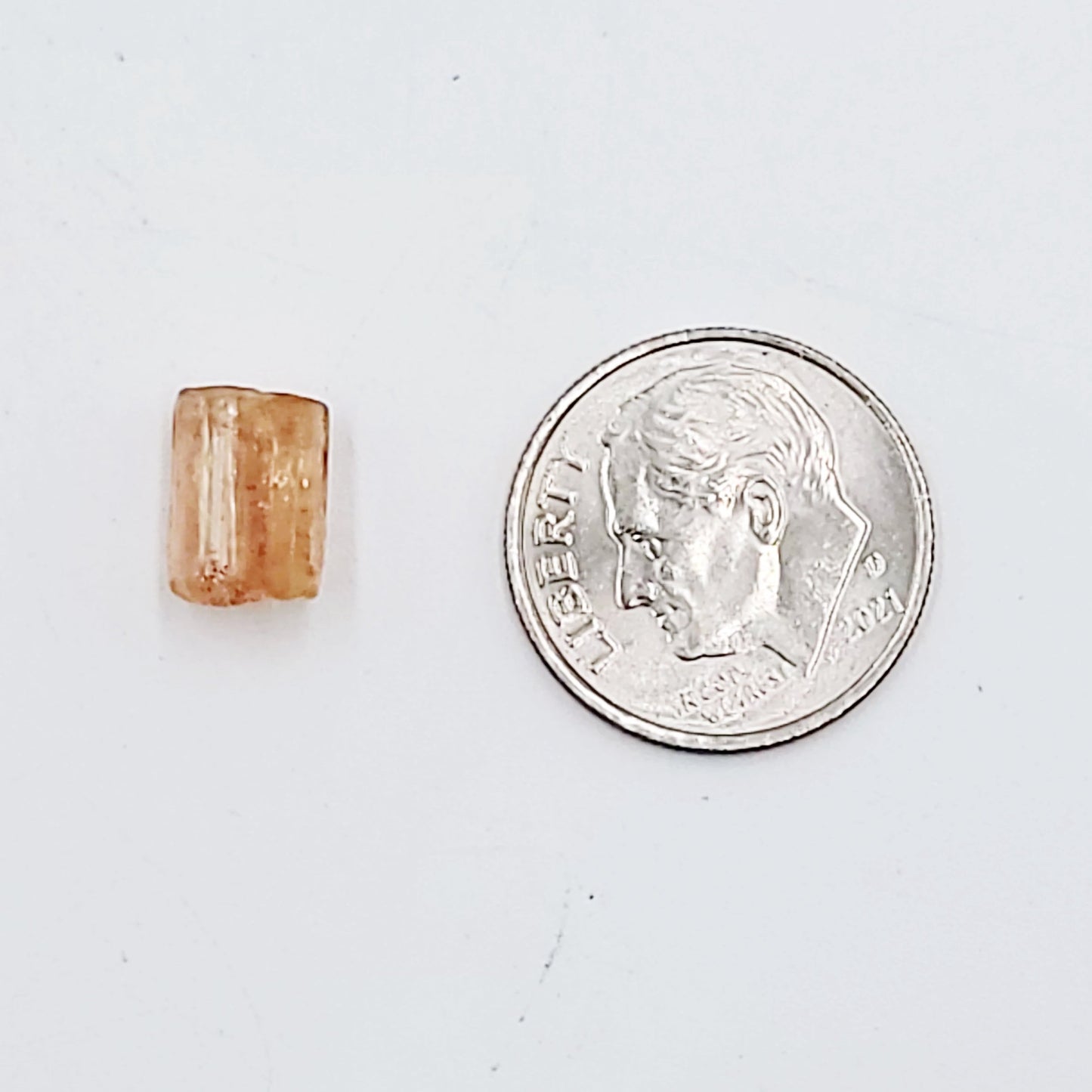 Golden Topaz Imperial Topaz Rough Gemstone 0.9g