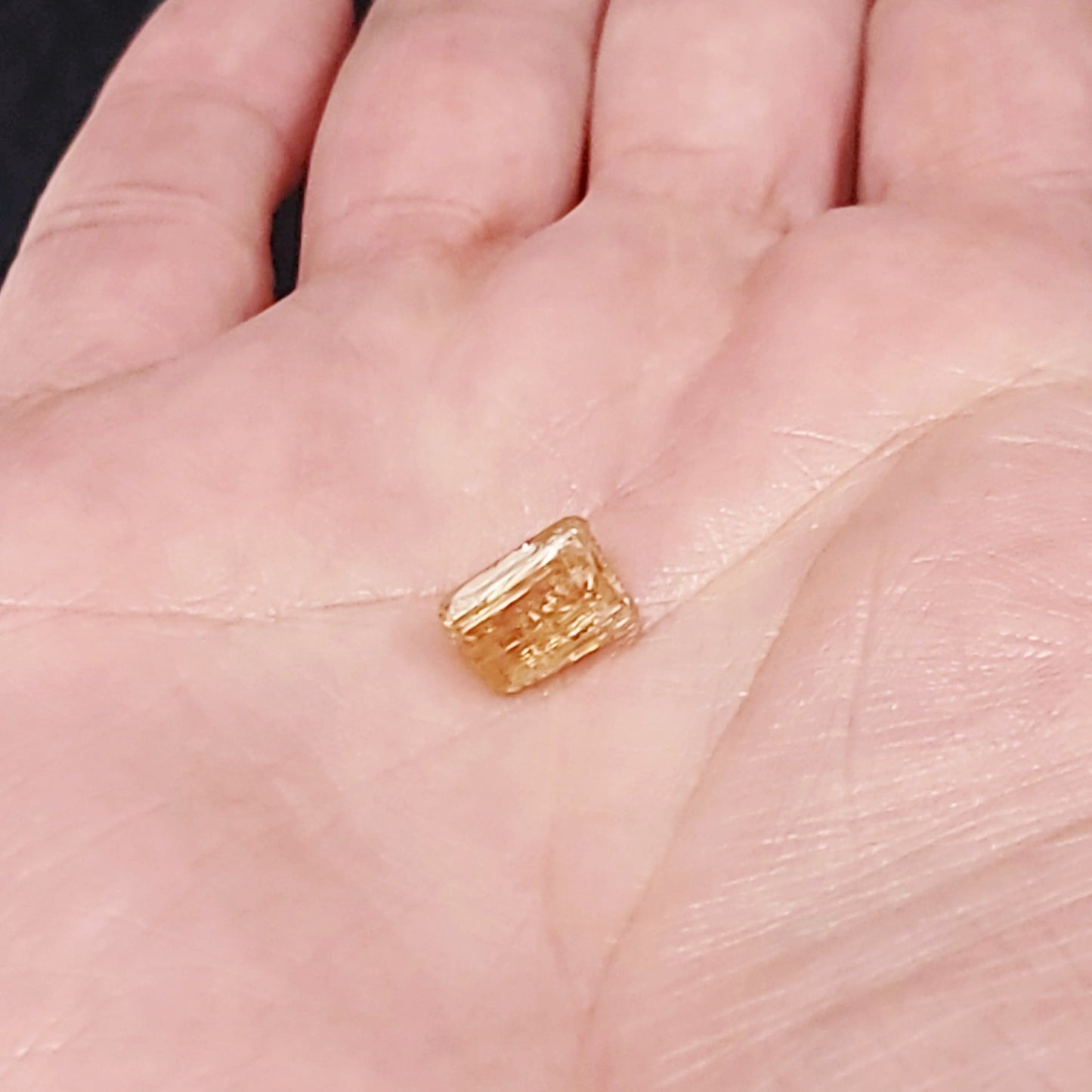 Golden Topaz Imperial Topaz Rough Gemstone 0.9g
