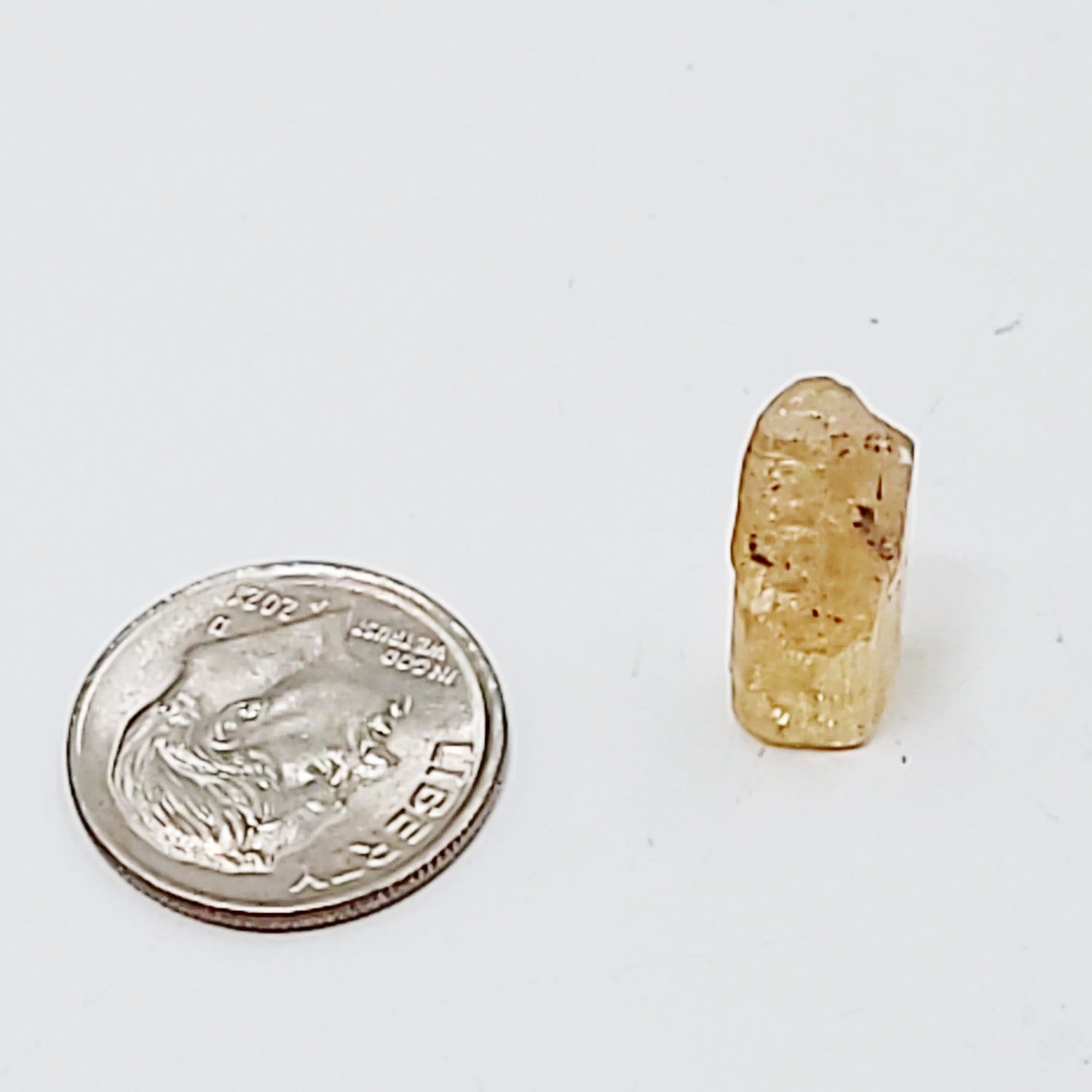 Golden Topaz Imperial Topaz Rough Gemstone 1.5g - Elevated Metaphysical