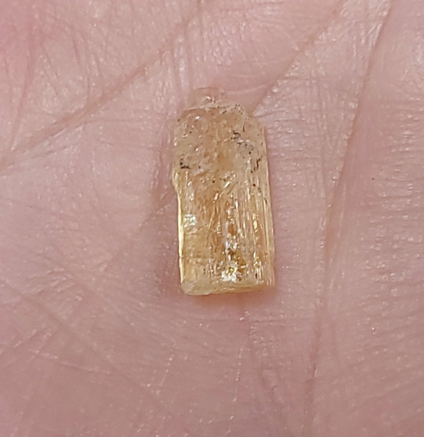 Golden Topaz Imperial Topaz Rough Gemstone 1.5g - Elevated Metaphysical