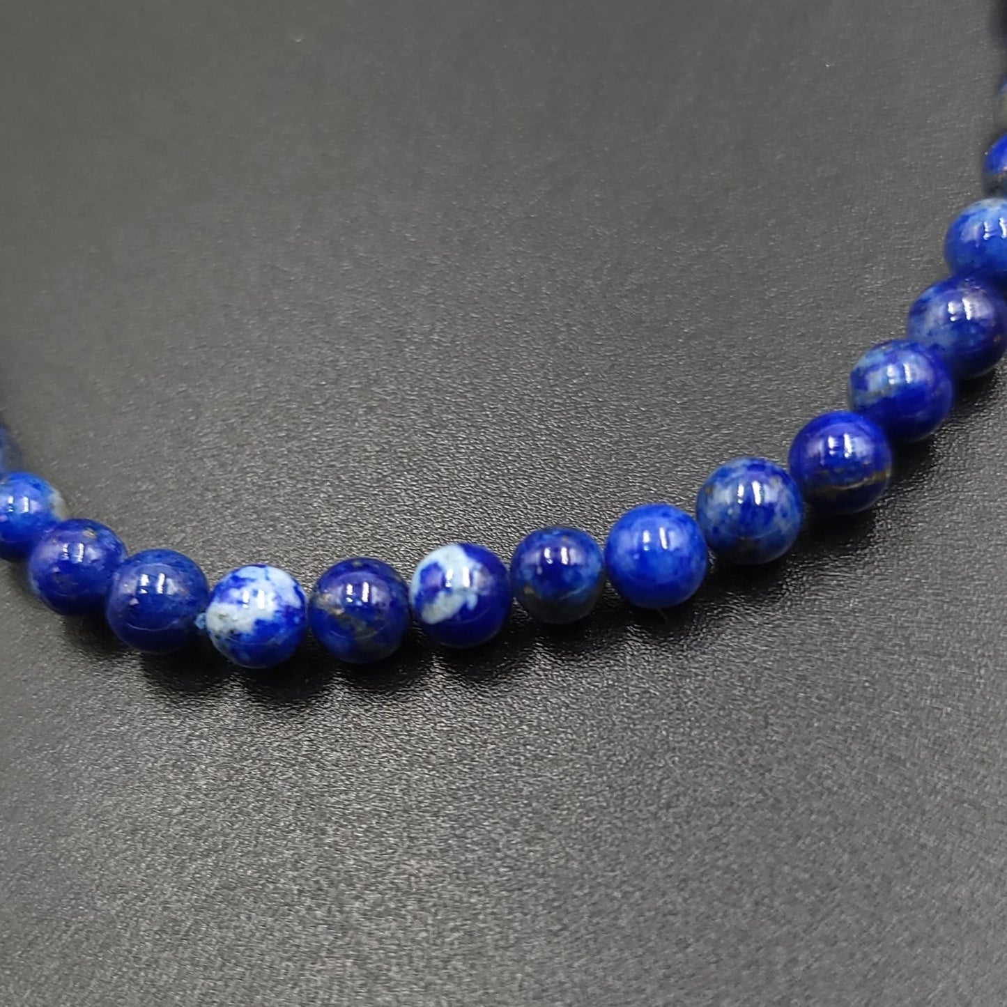 Lapis Lazuli Bead Bracelet 4mm
