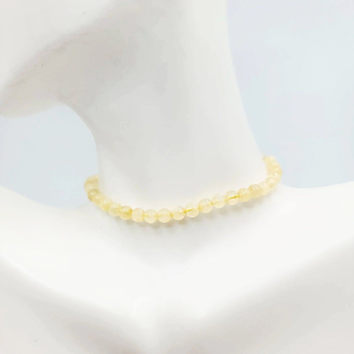 Citrine Bracelet 4mm Bead Bracelet - Elevated Metaphysical