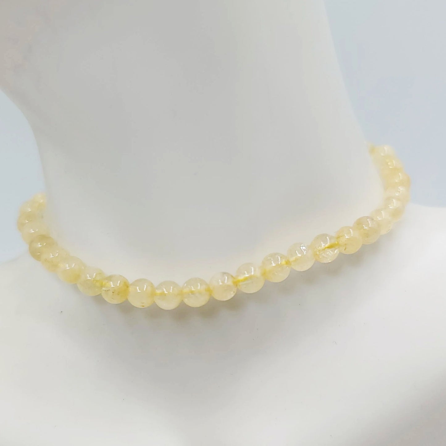 Citrine Bracelet 4mm Bead Bracelet - Elevated Metaphysical