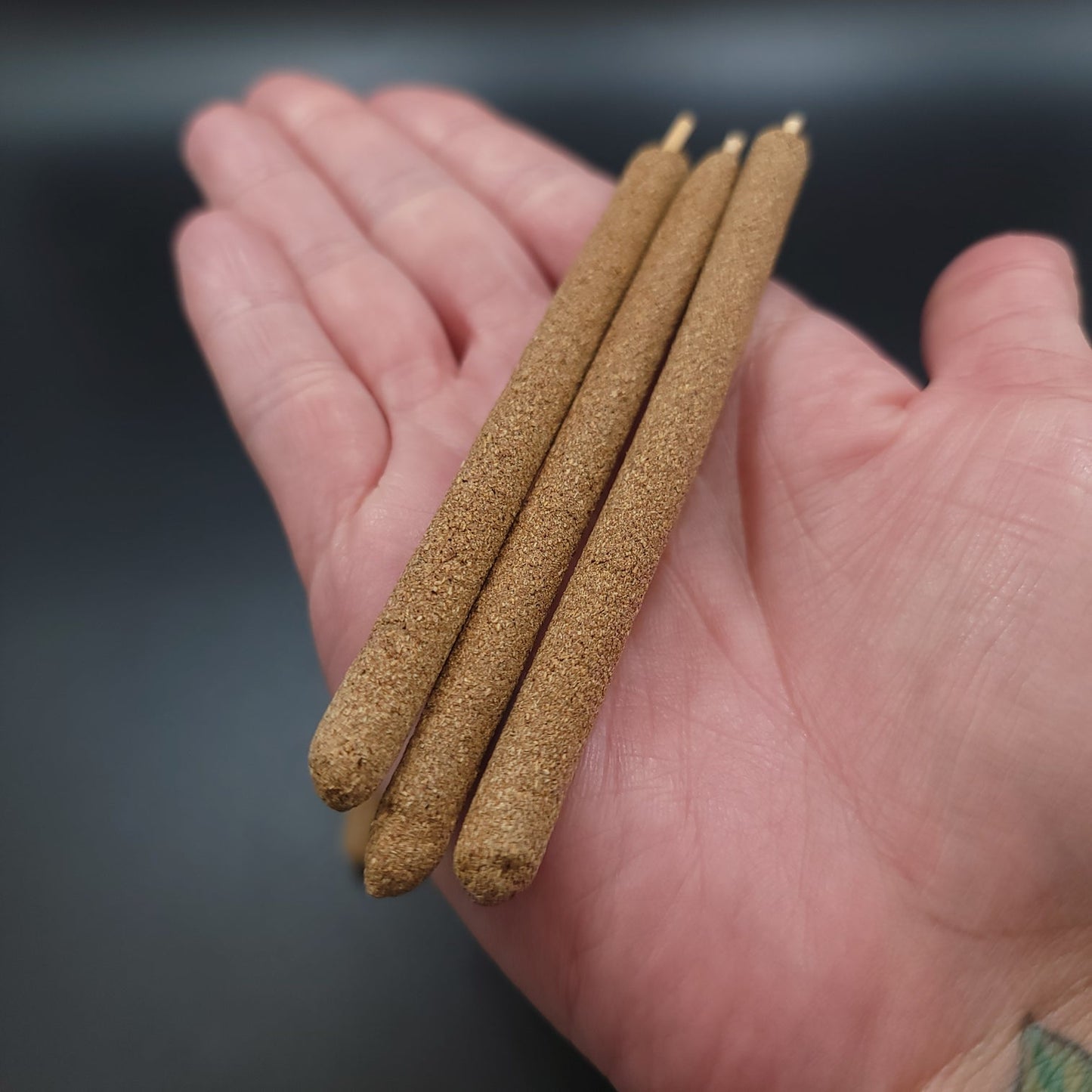 Palo Santo & Cinnamon Incense Stick 4" Hand Rolled