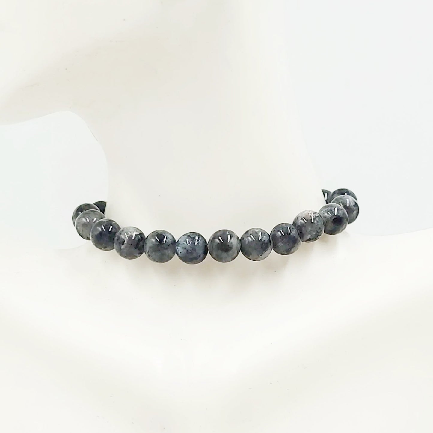 Labradorite Bead Bracelet 8mm