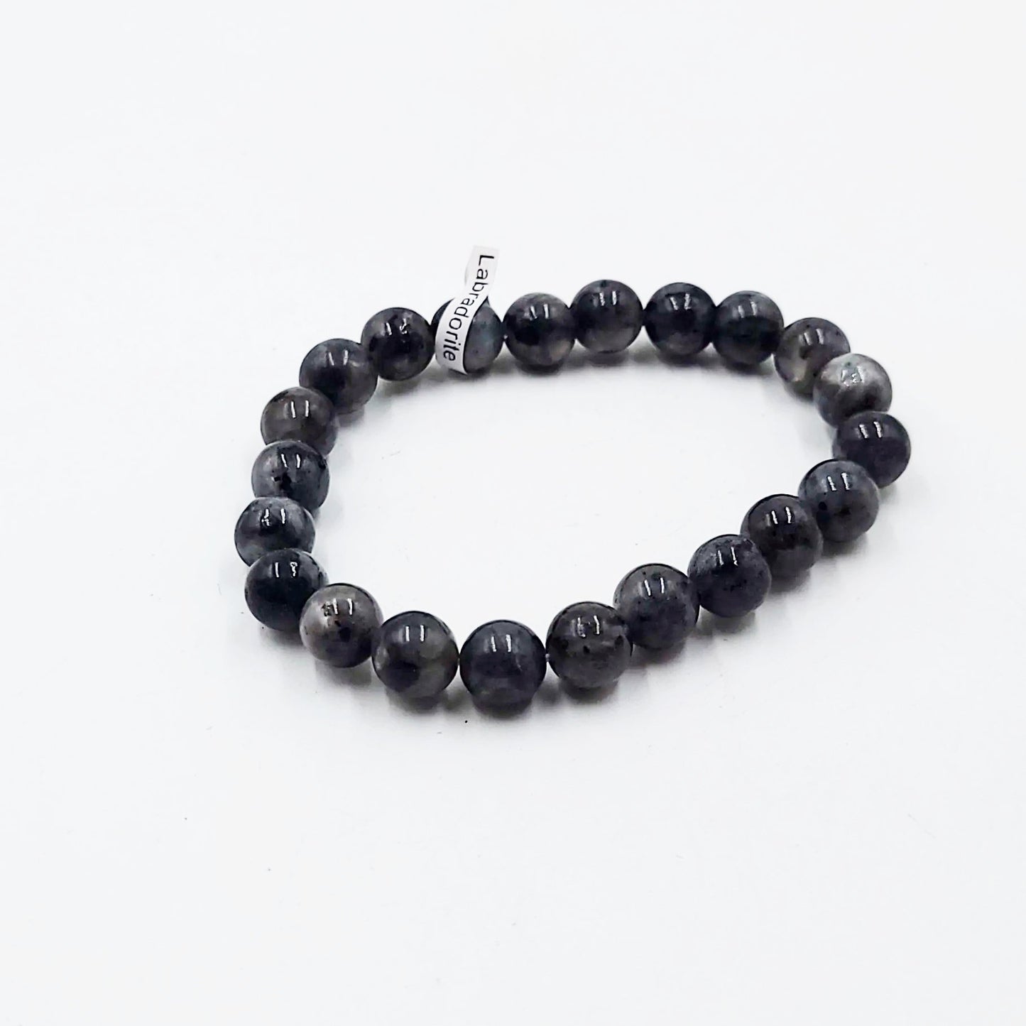 Labradorite Bead Bracelet 8mm