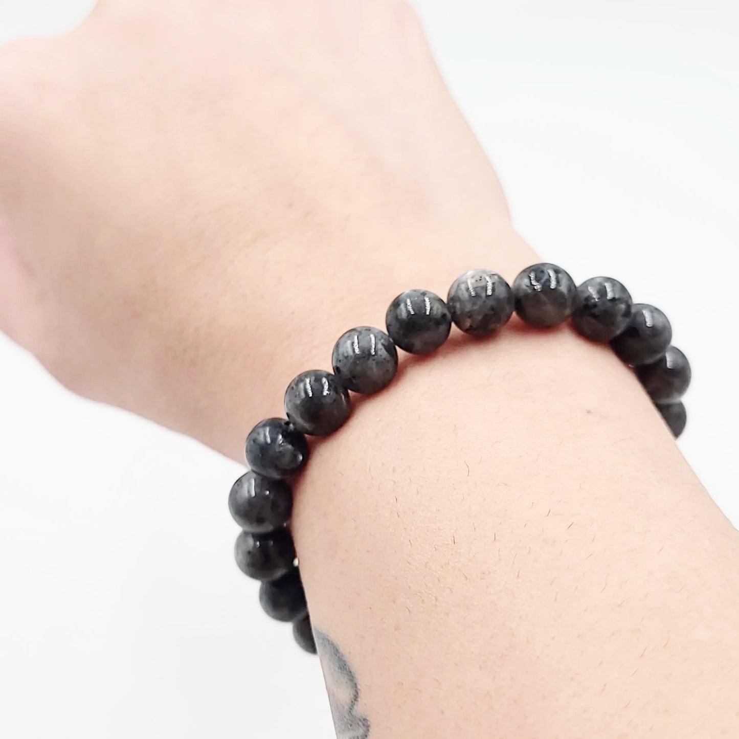 Labradorite Bead Bracelet 8mm