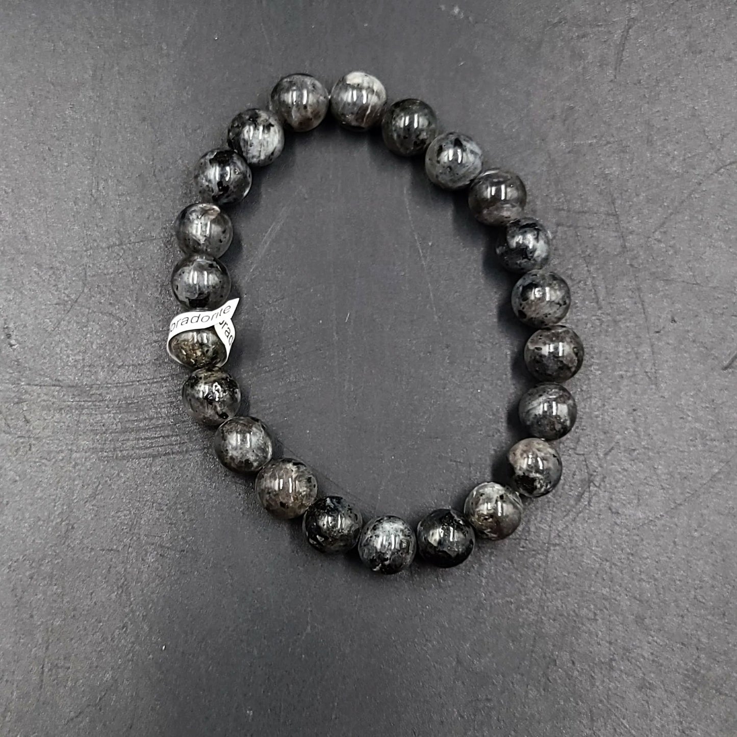 Labradorite Bead Bracelet 8mm