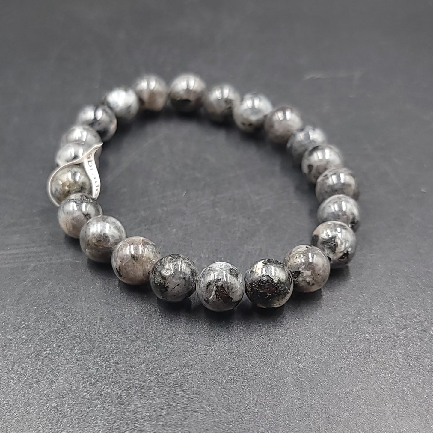Labradorite Bead Bracelet 8mm