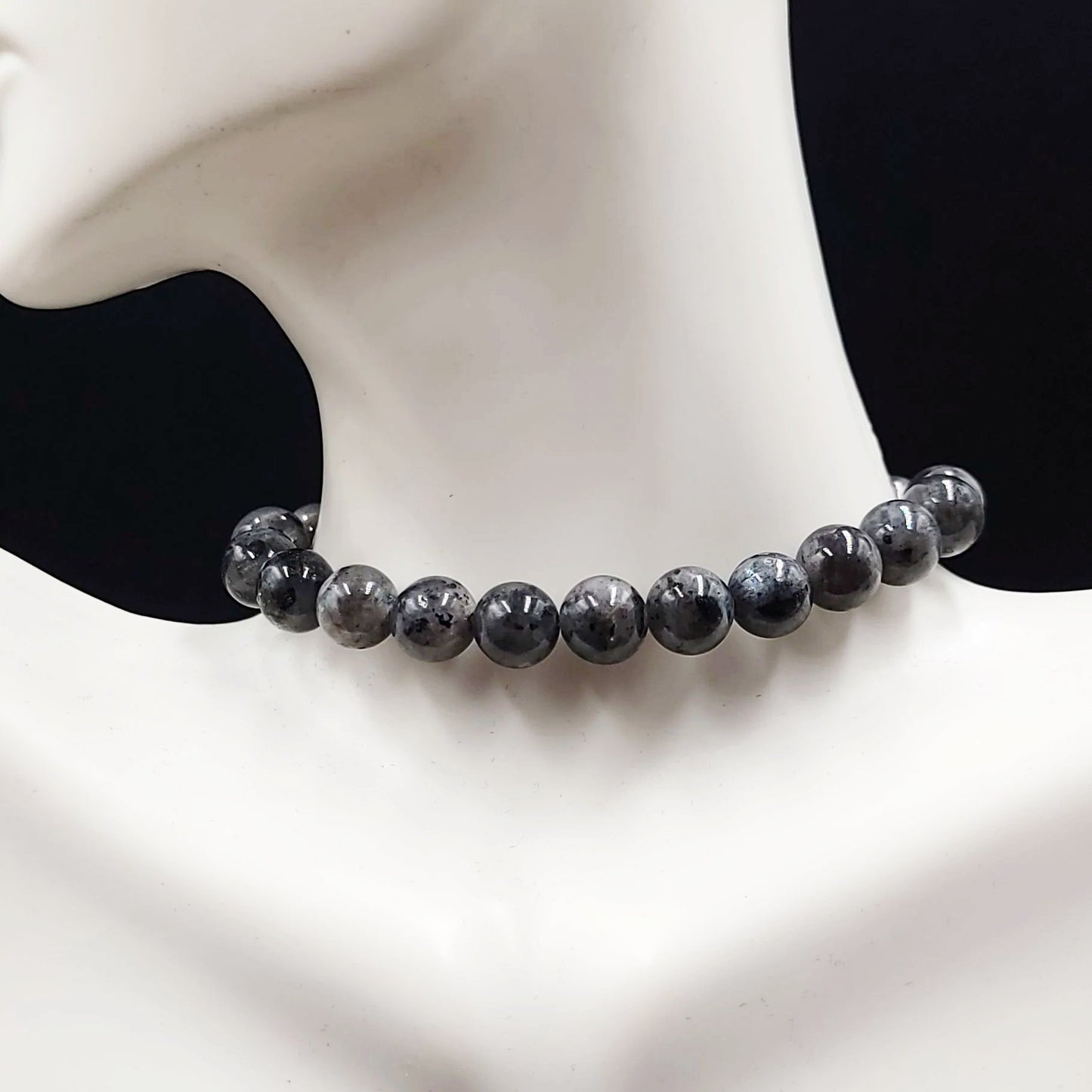 Labradorite Bead Bracelet 8mm