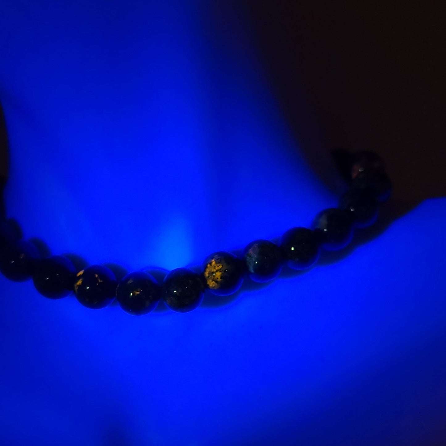 Lapis Lazuli Bead Bracelet 8mm