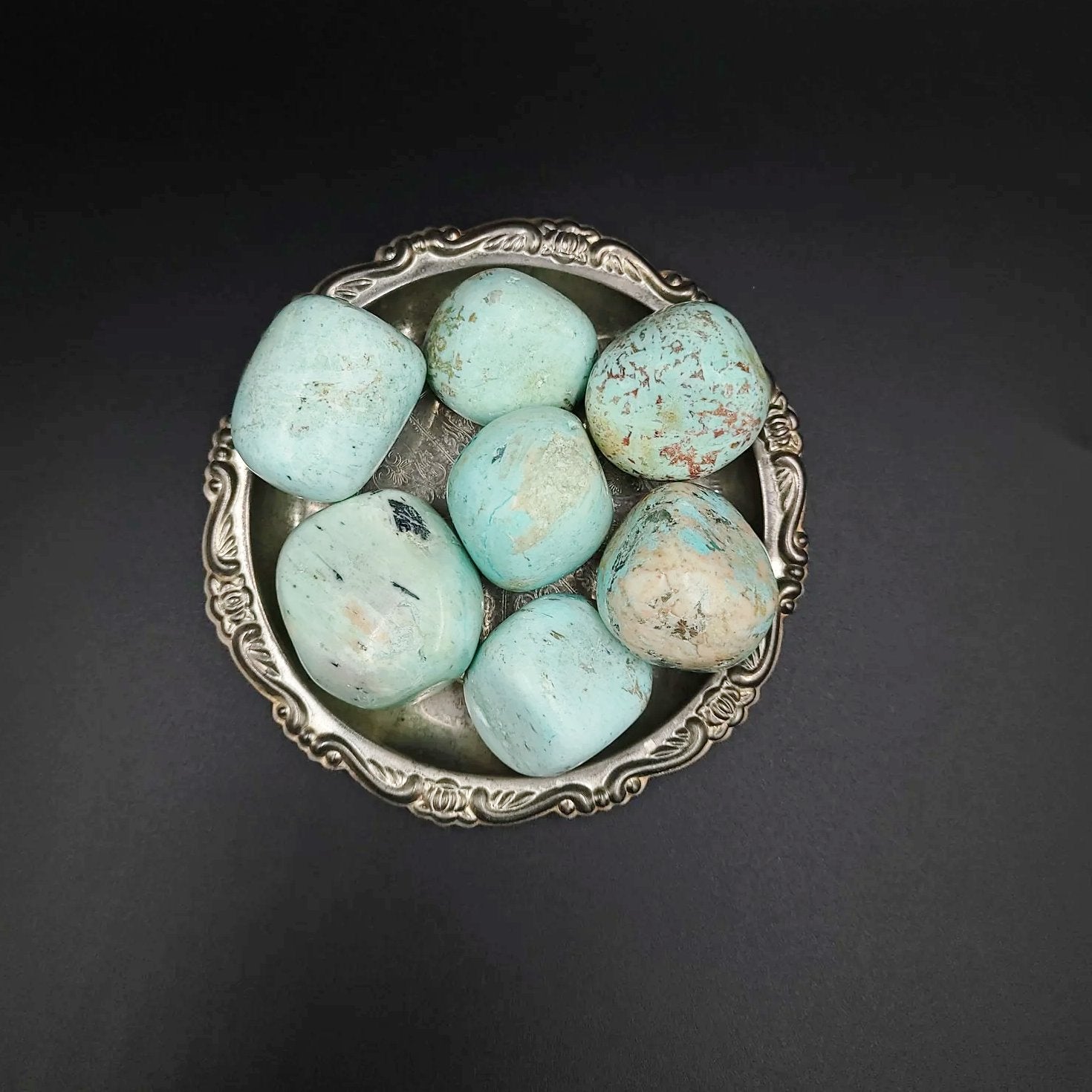 Turquoise Tumbled Stone HQ "Large" - Elevated Metaphysical