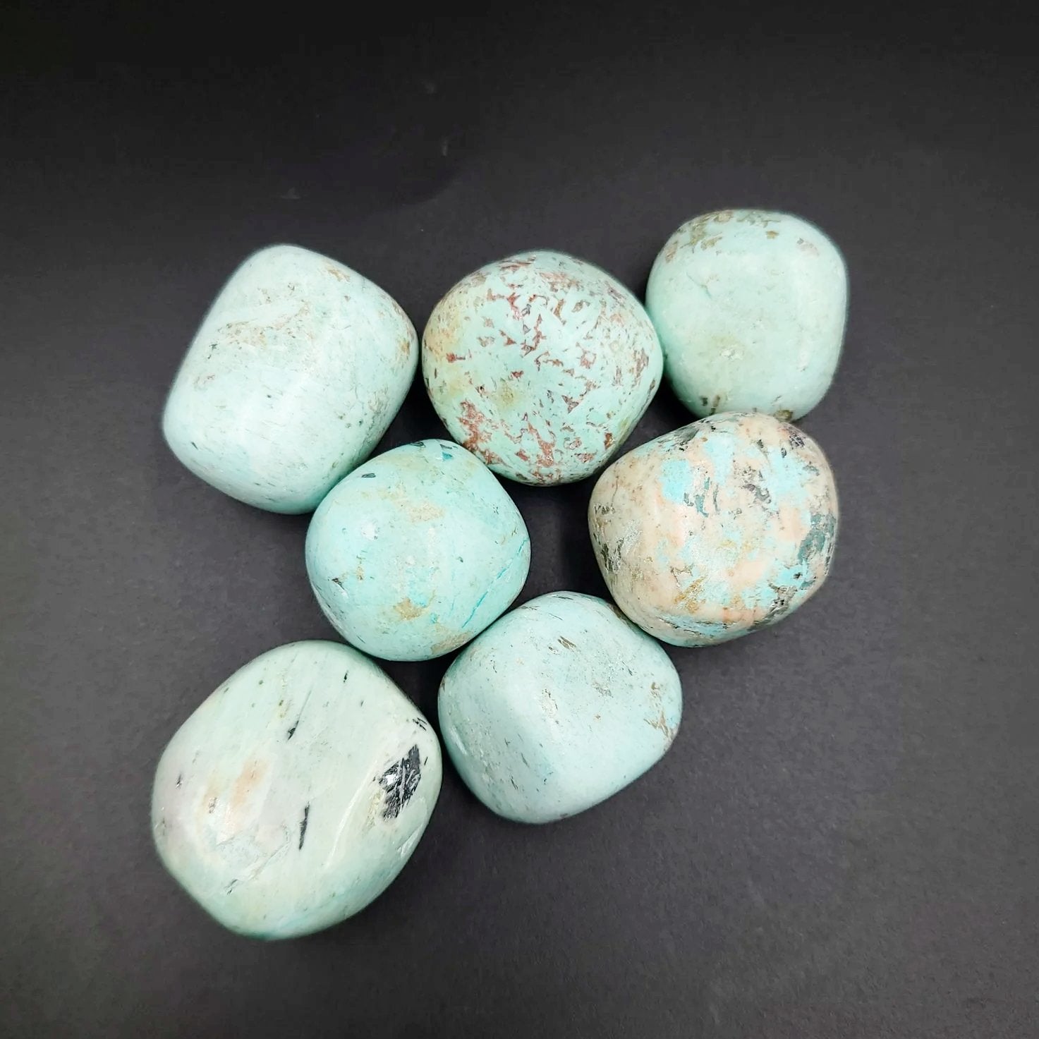 Turquoise Tumbled Stone HQ "Large" - Elevated Metaphysical