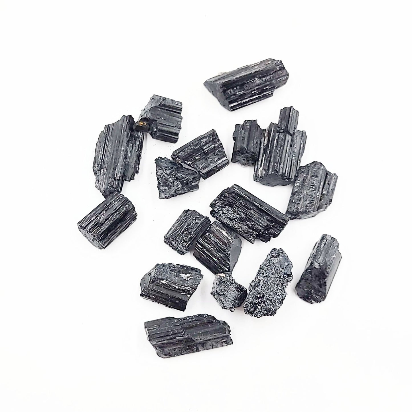 Black Tourmaline Rough Stone High Quality "Small" - Elevated Metaphysical