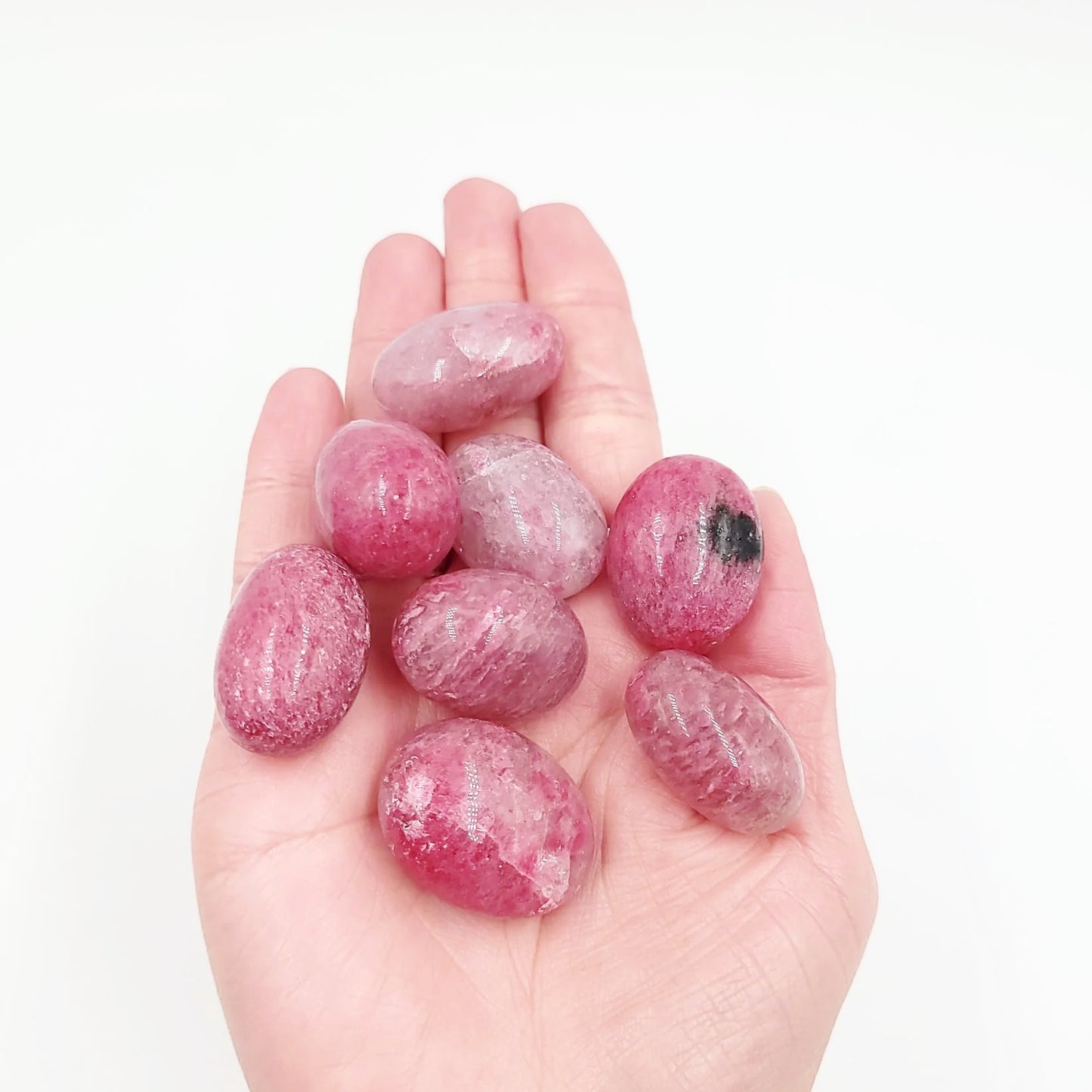 Rhodonite Tumbled Stone High Quality - Elevated Metaphysical