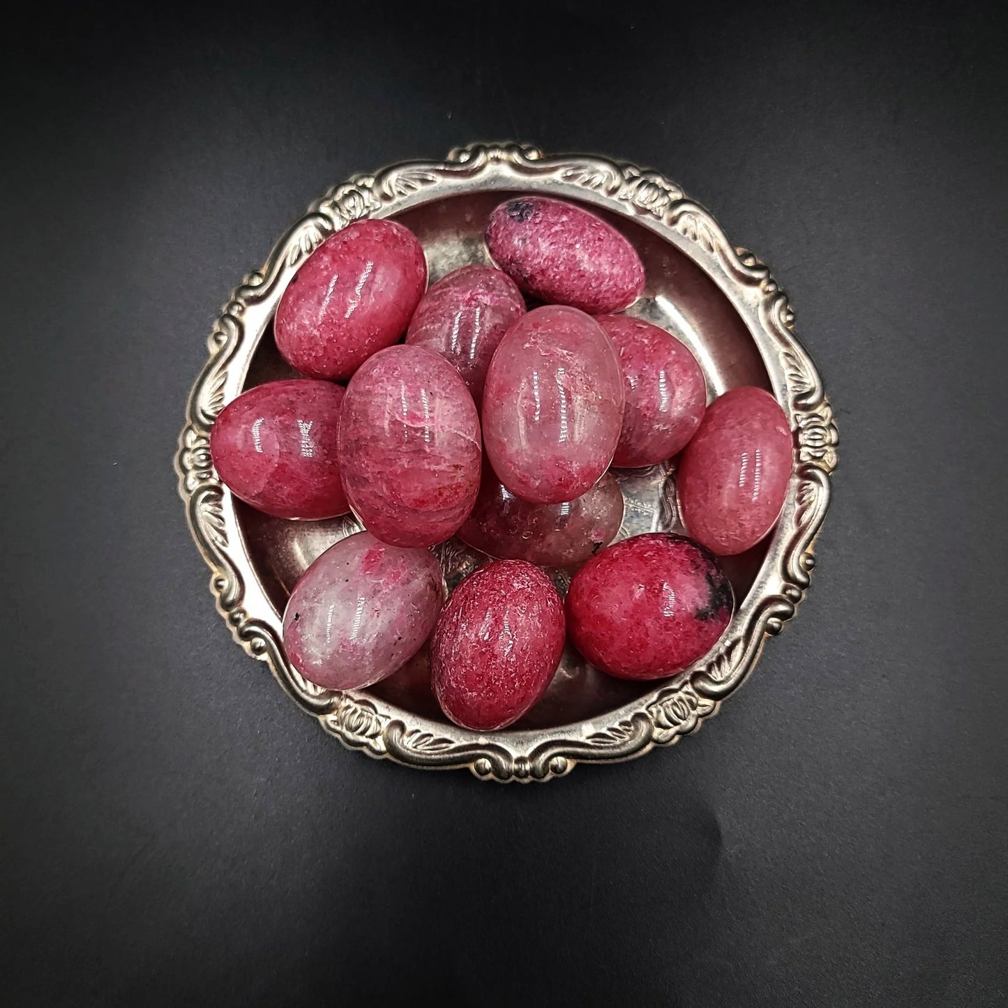 Rhodonite Tumbled Stone High Quality - Elevated Metaphysical