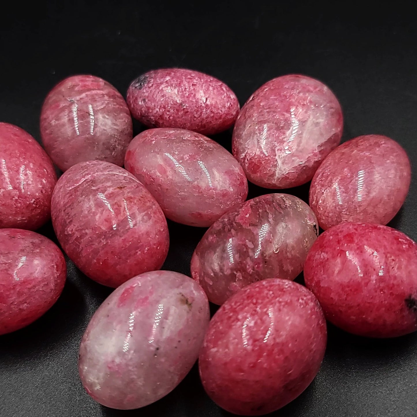 Rhodonite Tumbled Stone High Quality - Elevated Metaphysical