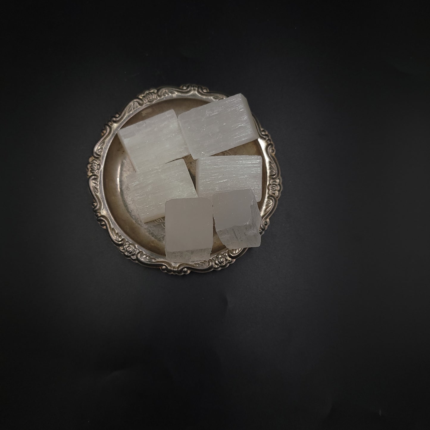 Selenite Stick Wand Rough Cube 1-1.5" 3-4cm