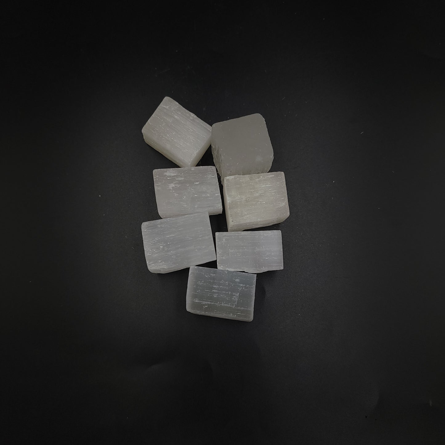 Selenite Stick Wand Rough Cube 1-1.5" 3-4cm