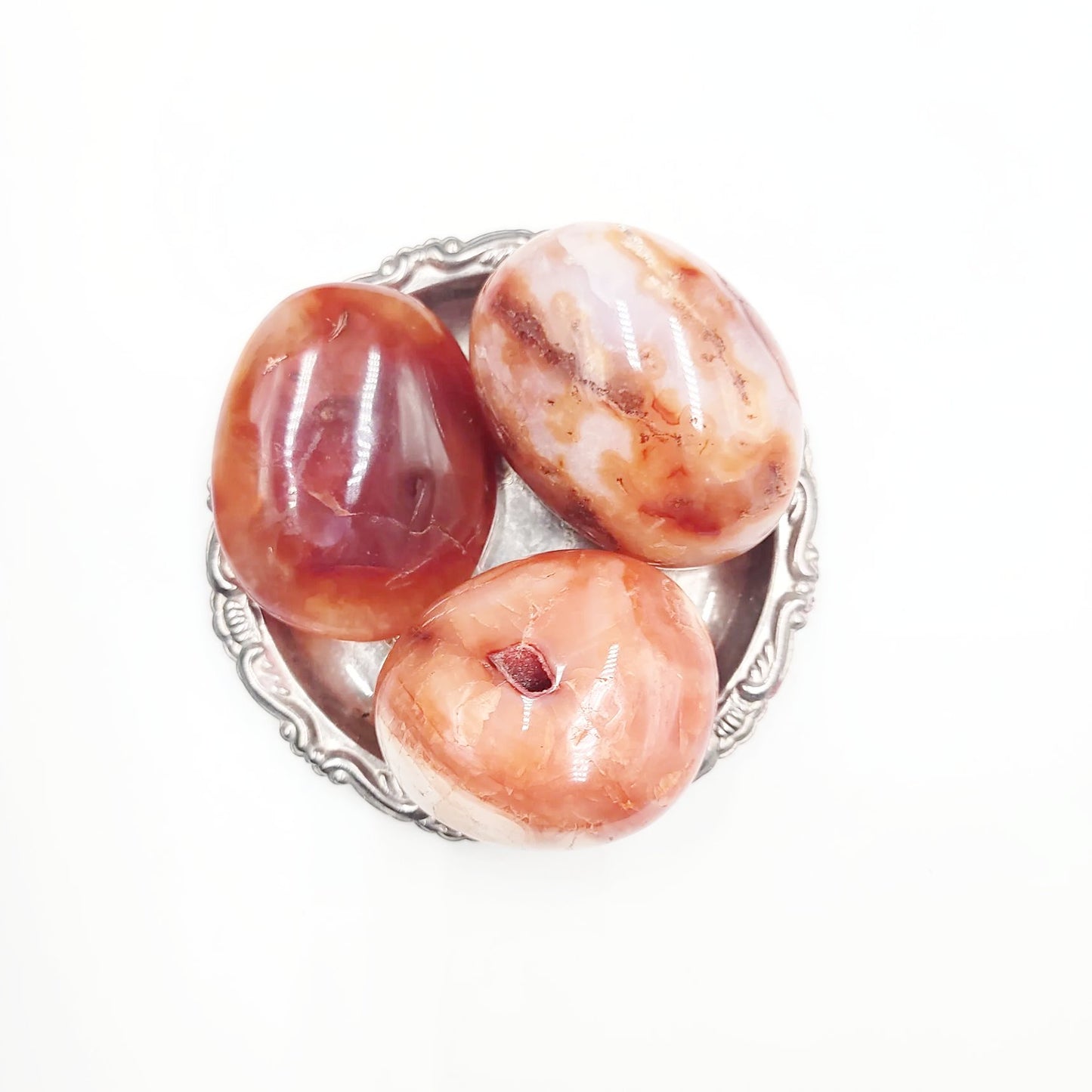 Carnelian Palm Stone Gallet - Elevated Metaphysical