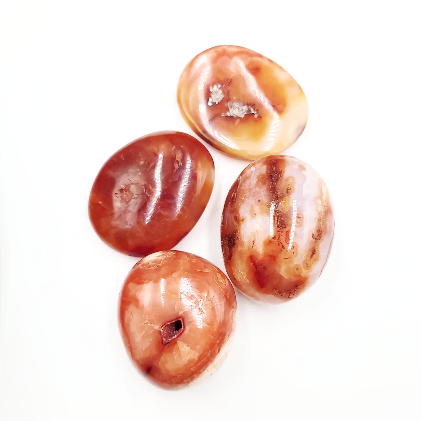 Carnelian Palm Stone Gallet - Elevated Metaphysical