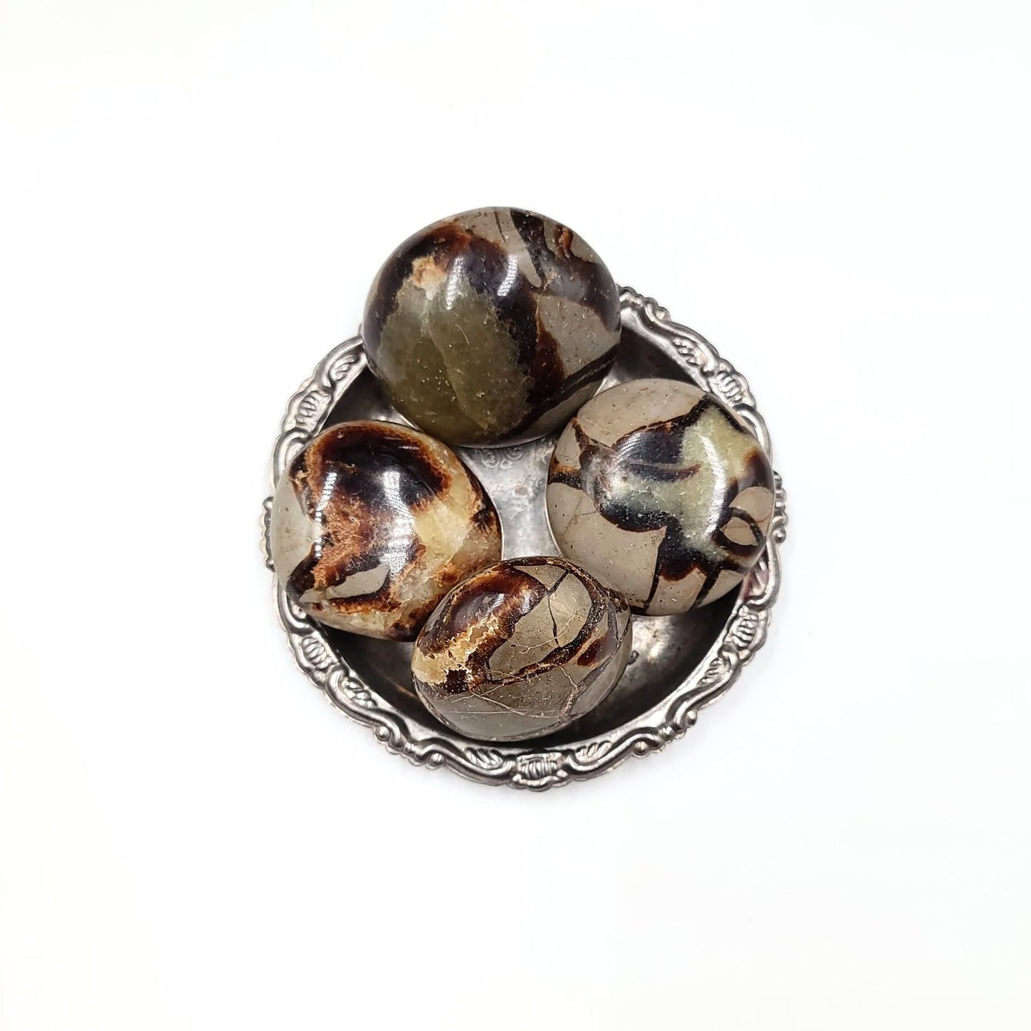 Septarian Palm Stone Gallet - Elevated Metaphysical
