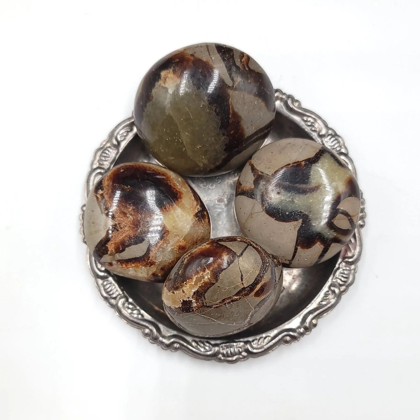 Septarian Palm Stone Gallet - Elevated Metaphysical
