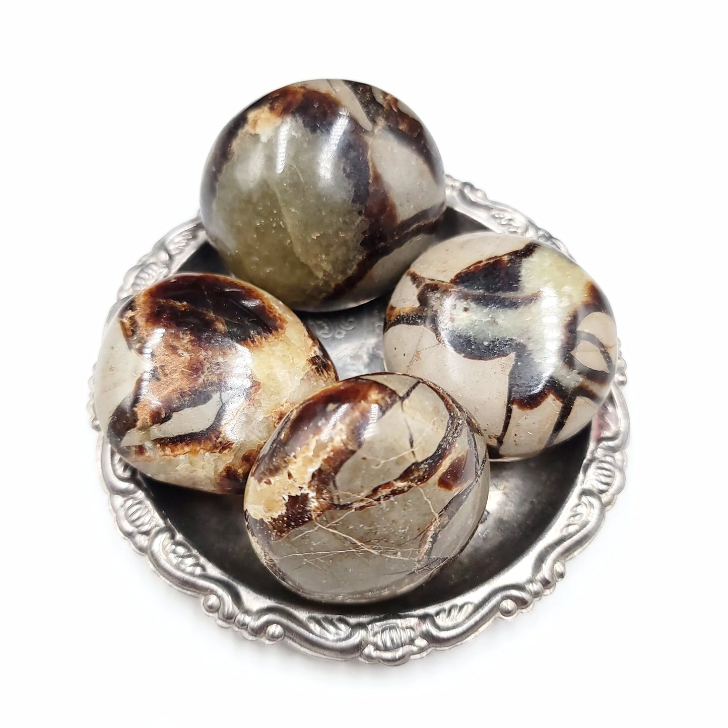 Septarian Palm Stone Gallet - Elevated Metaphysical