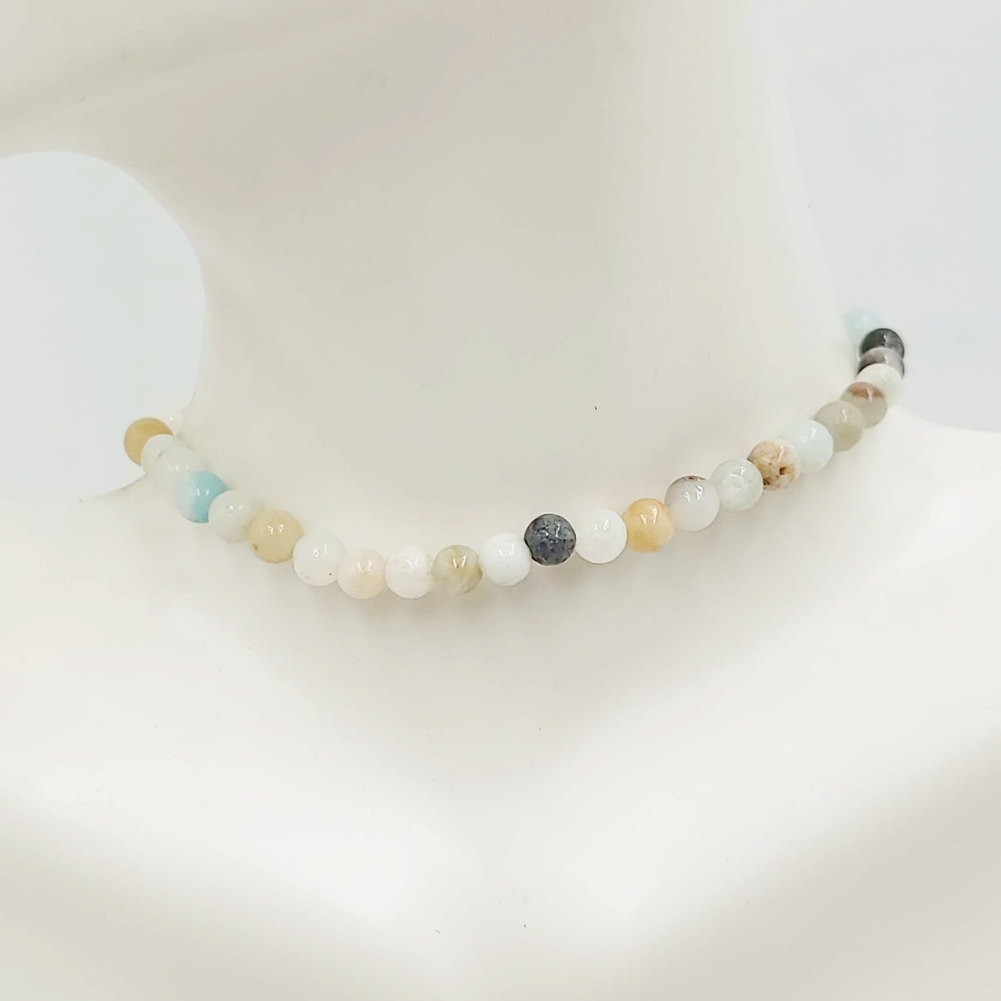 Amazonite Bracelet 4mm Bead Bracelet - Elevated Metaphysical