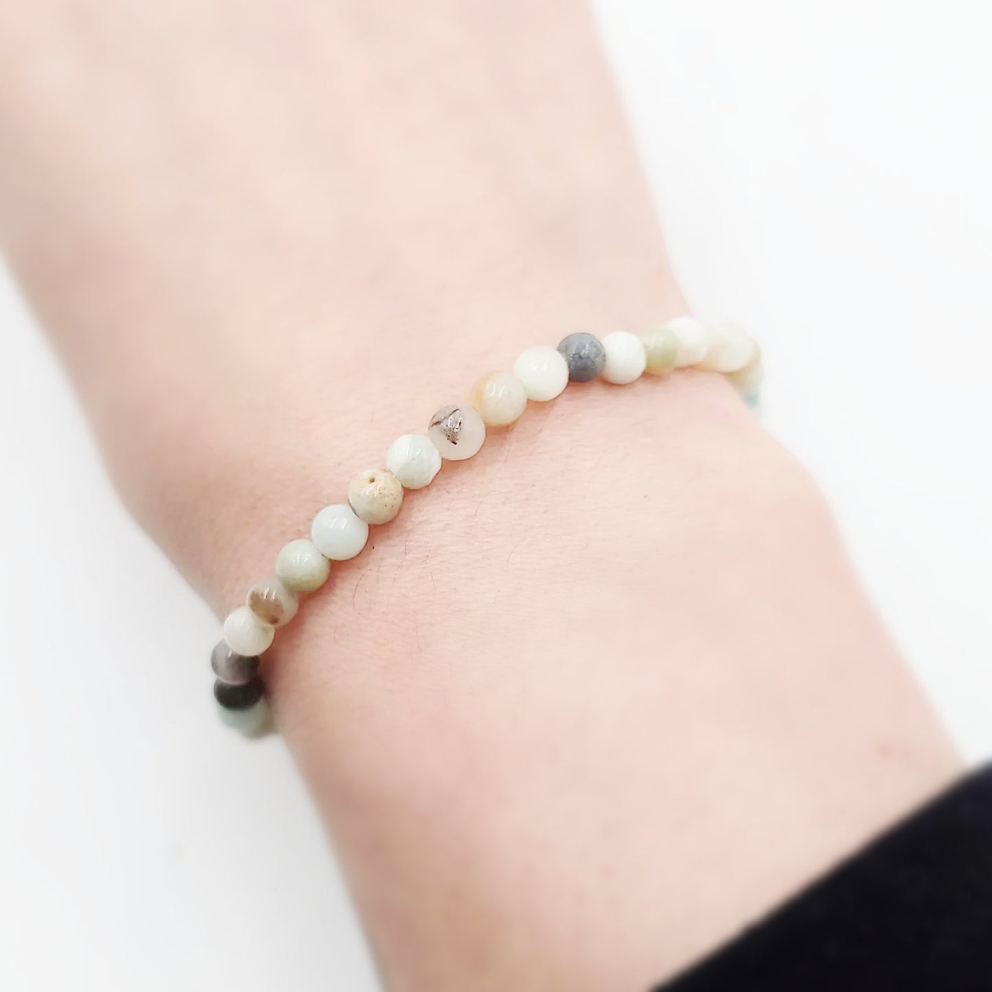 Amazonite Bracelet 4mm Bead Bracelet - Elevated Metaphysical