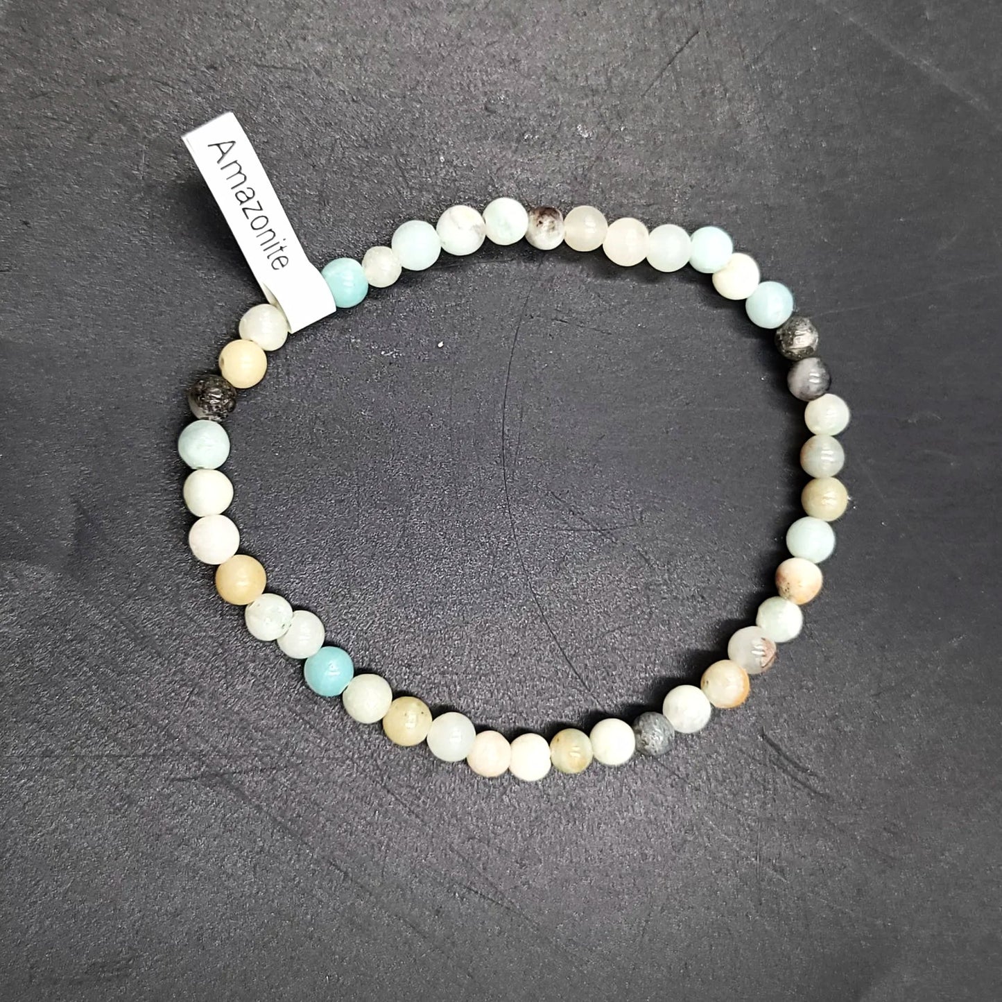 Amazonite Bracelet 4mm Bead Bracelet - Elevated Metaphysical