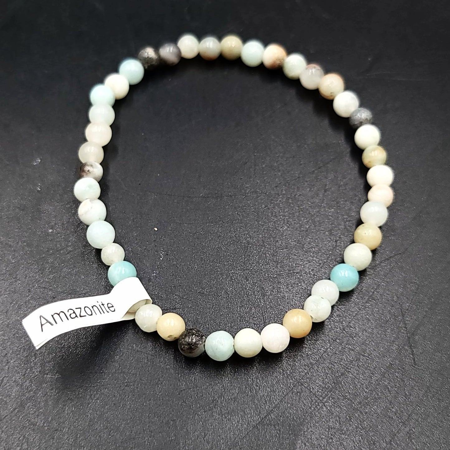 Amazonite Bracelet 4mm Bead Bracelet - Elevated Metaphysical