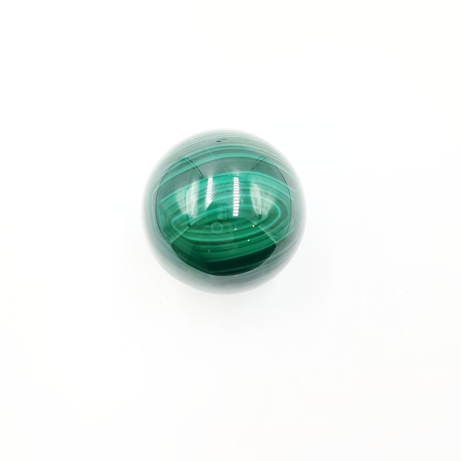 Malachite Sphere 49mm 230g - Elevated Metaphysical