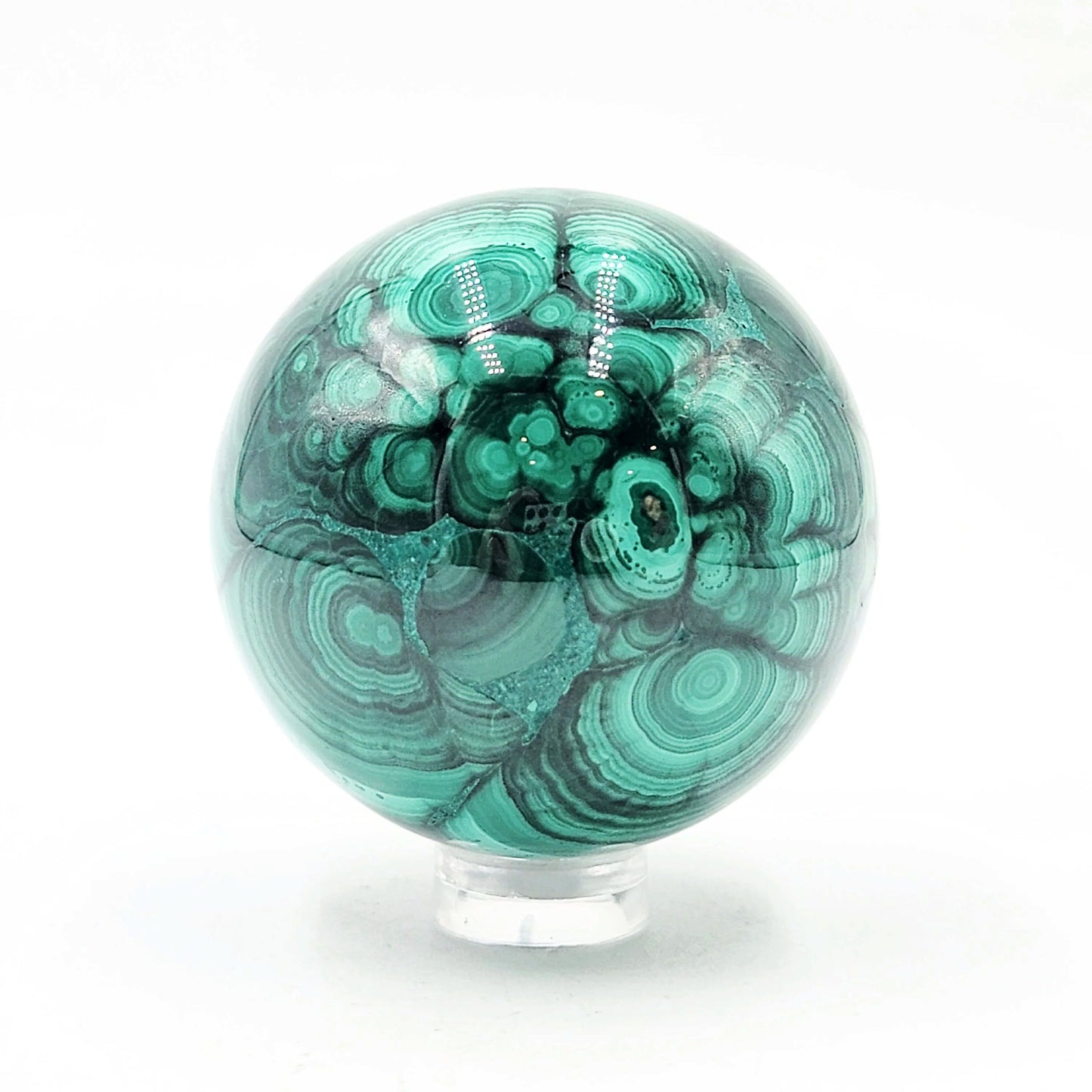 Malachite Sphere 49mm 230g