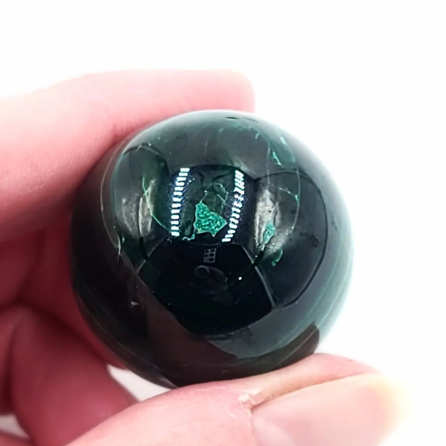 Malachite Sphere 32mm 68g - Elevated Metaphysical