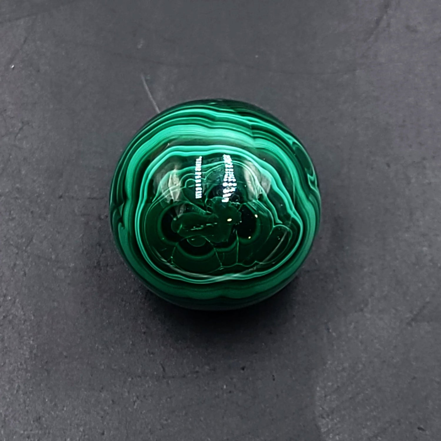 Malachite Sphere 32mm 68g - Elevated Metaphysical