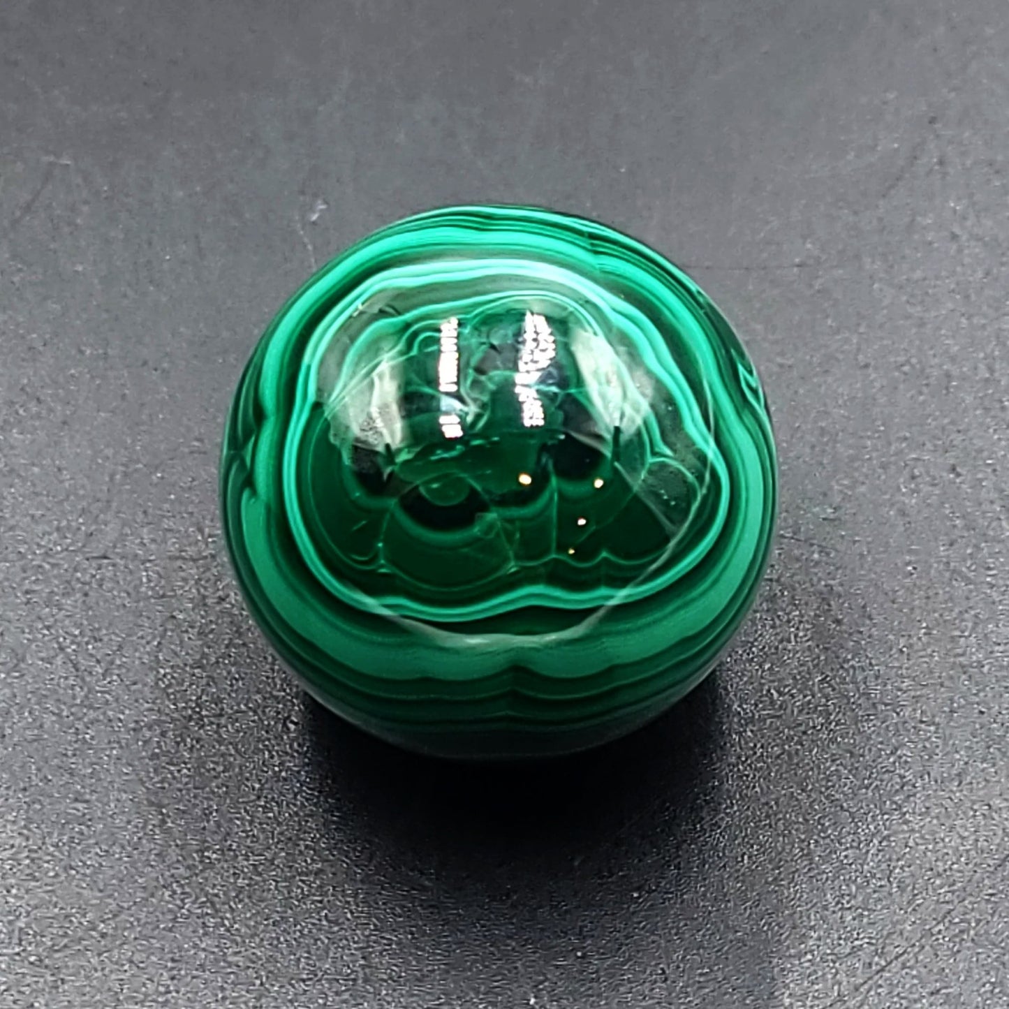 Malachite Sphere 32mm 68g - Elevated Metaphysical