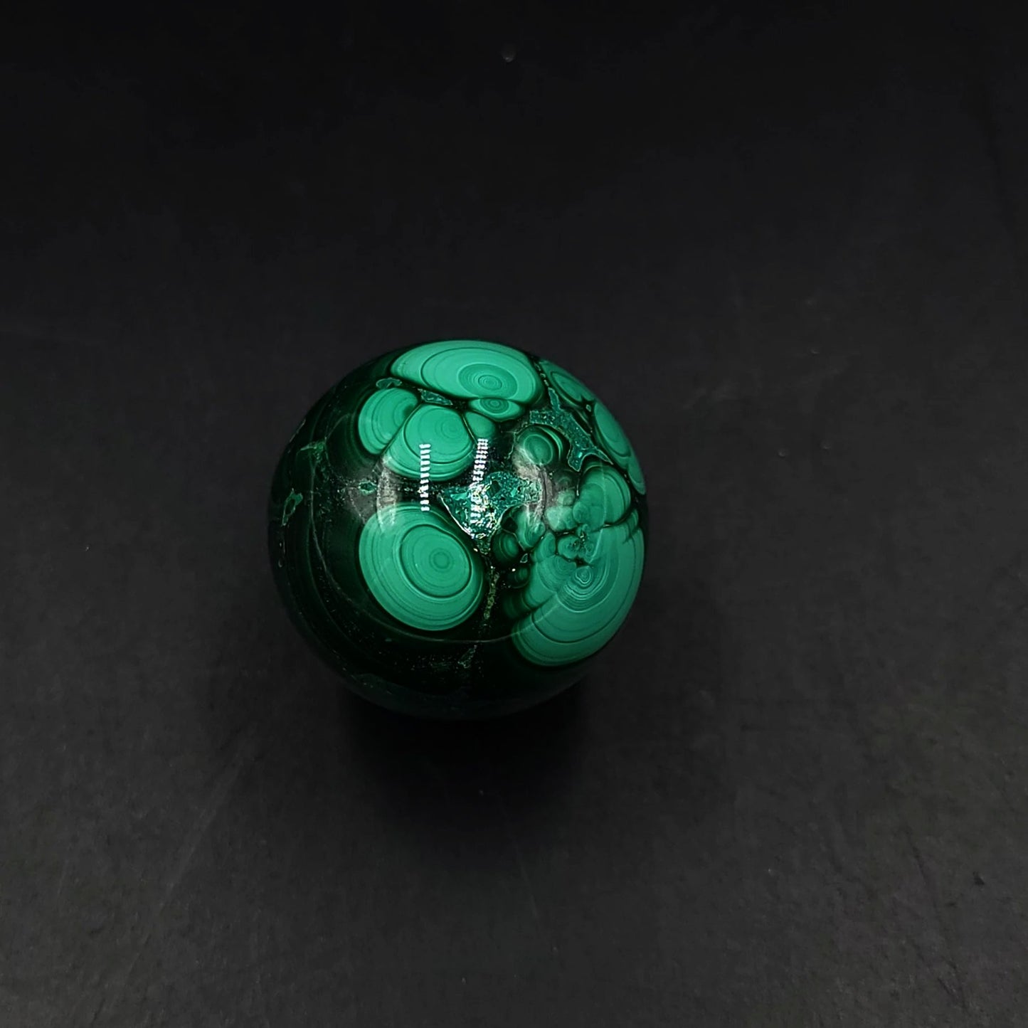 Malachite Sphere 30mm 55g - Elevated Metaphysical