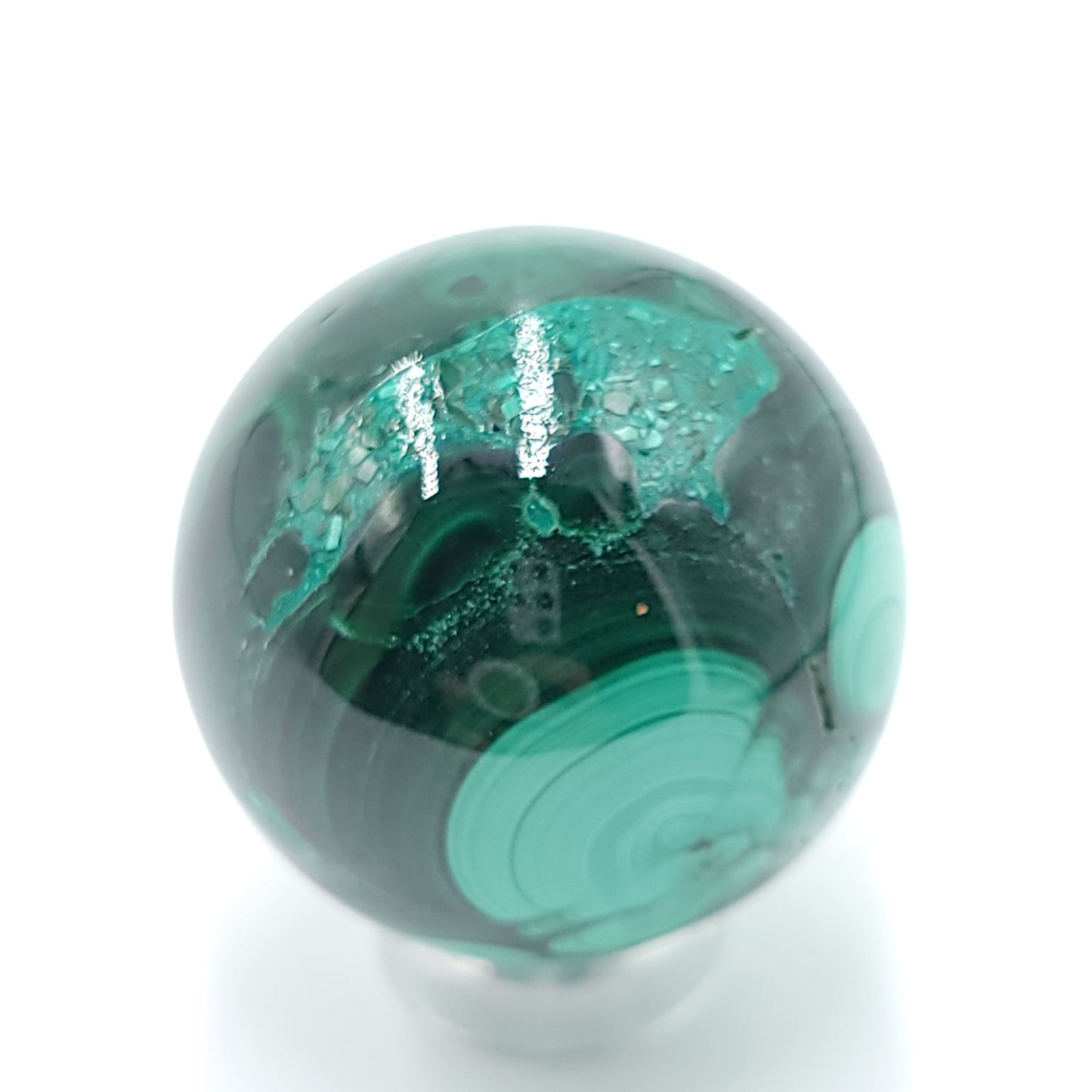 Malachite Sphere 30mm 55g - Elevated Metaphysical