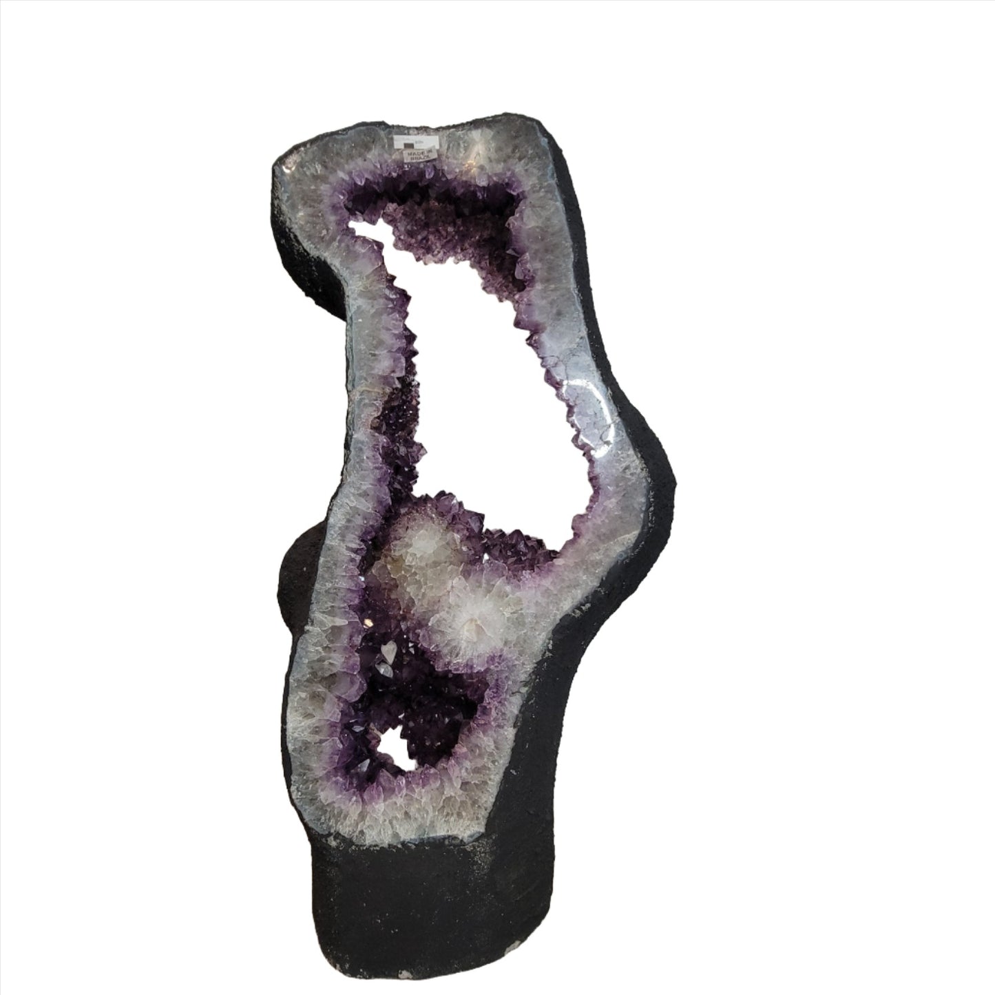 Amethyst Portal Window Amethyst Geode Polished 30" 76cm 16.3lbs 7.4kg