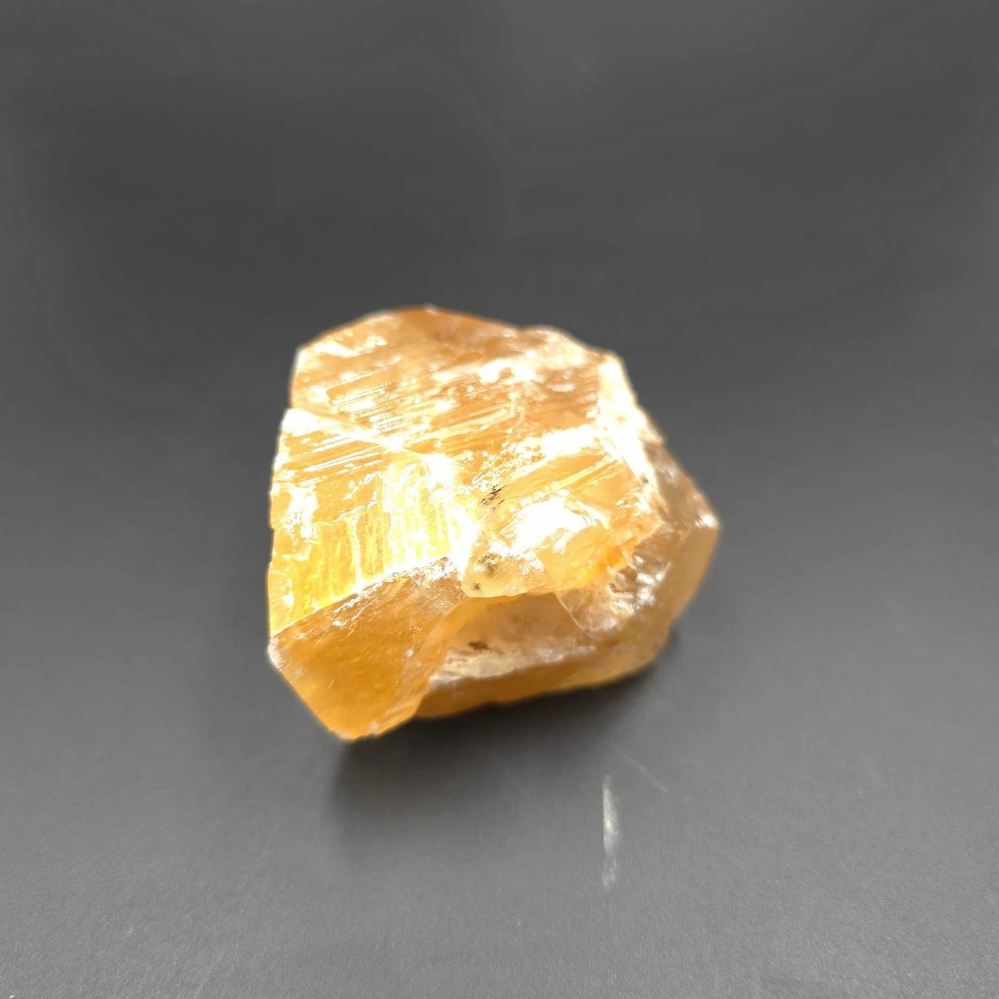 Honey Calcite Rough Stone "Large" - Elevated Metaphysical