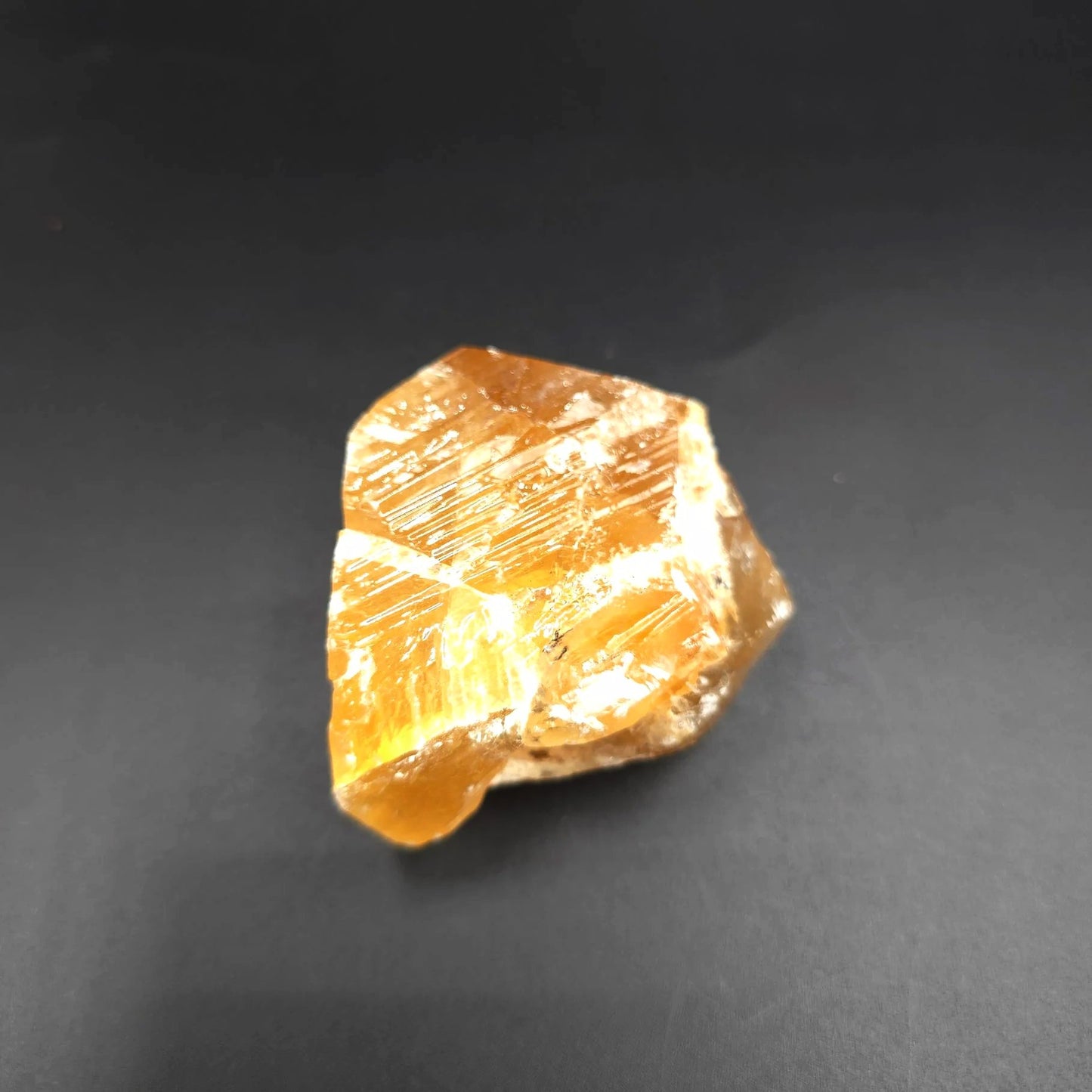 Honey Calcite Rough Stone "Large" - Elevated Metaphysical