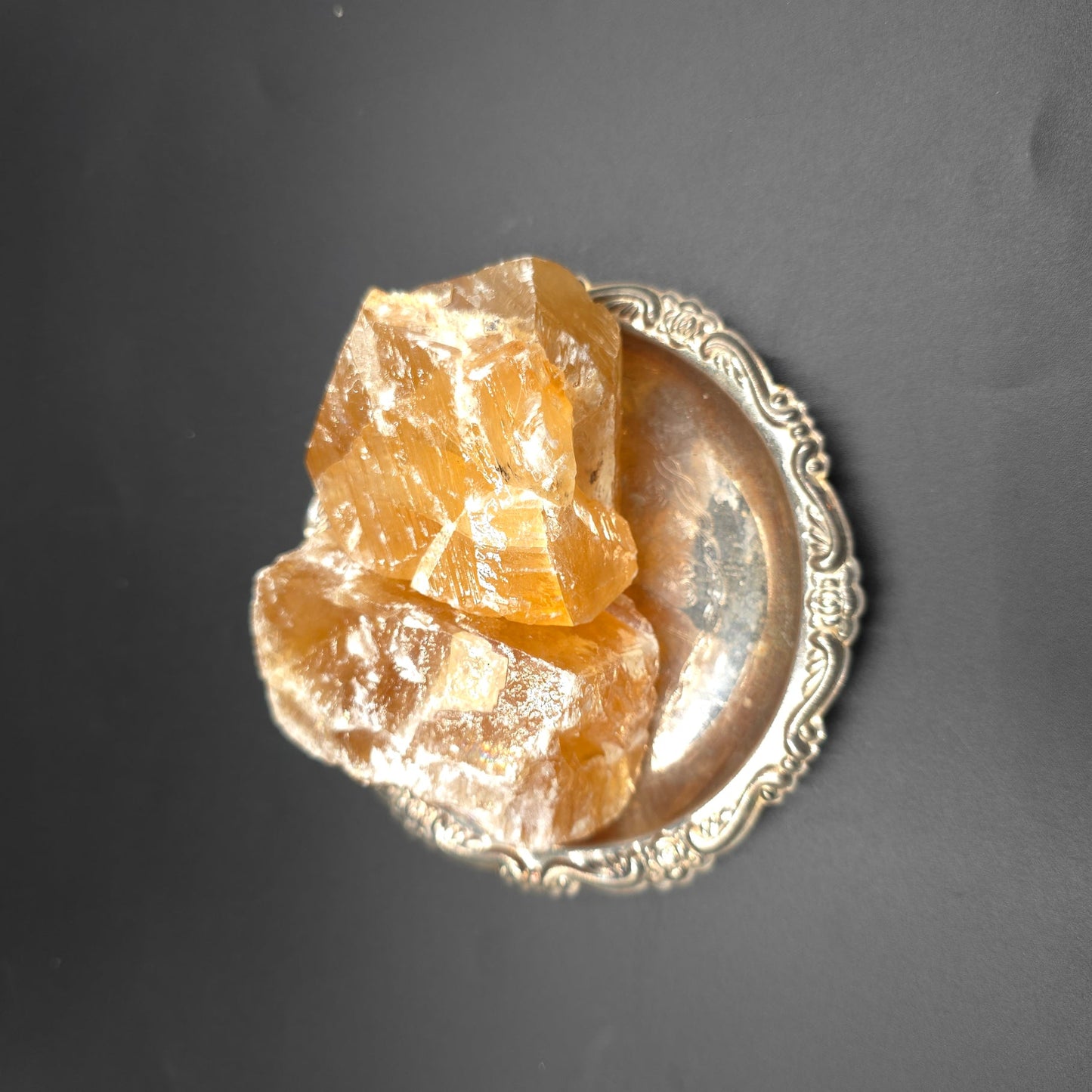 Honey Calcite Rough Stone "Large" - Elevated Metaphysical