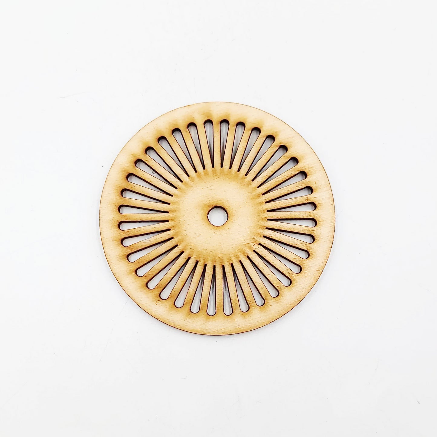 Wood Display Wooden Coaster Plate 3" 75mm