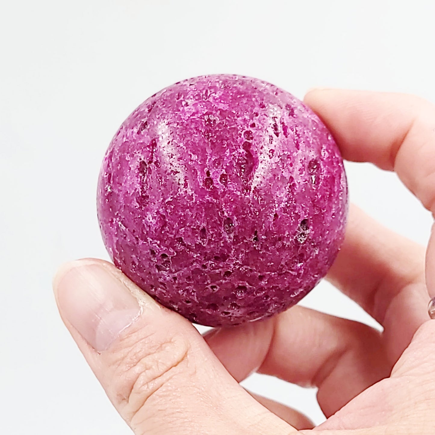 Ruby Sphere 48mm 1.9" 182g 6.4oz - Elevated Metaphysical