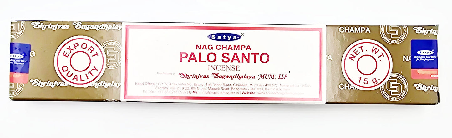 Satya Incense Stick Box 15g Pack