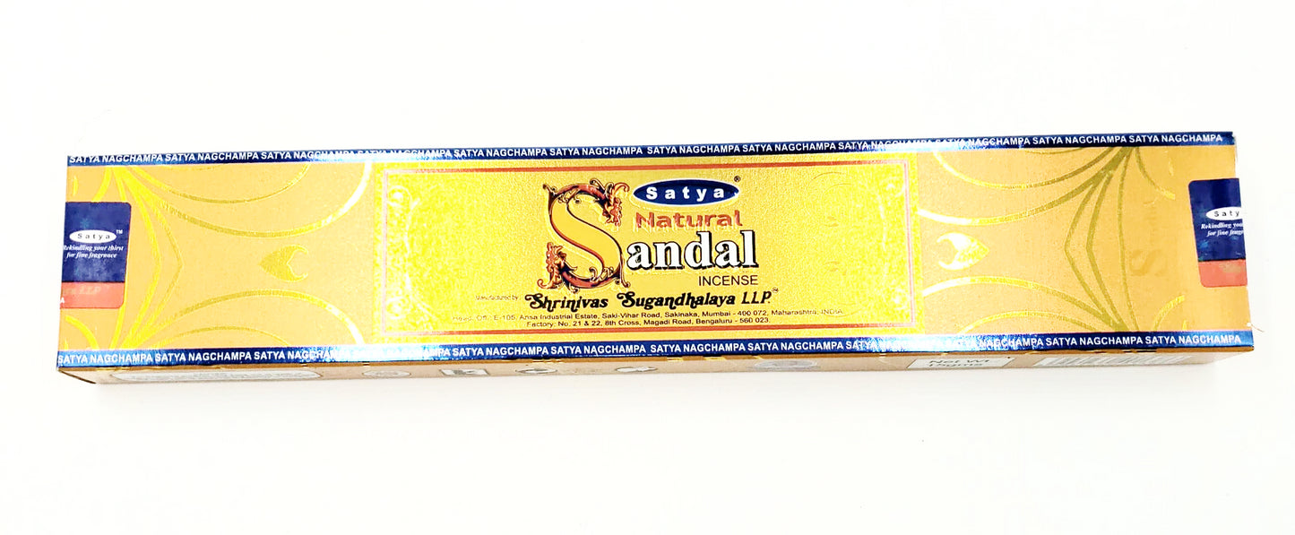 Satya Incense Stick Box 15g Pack