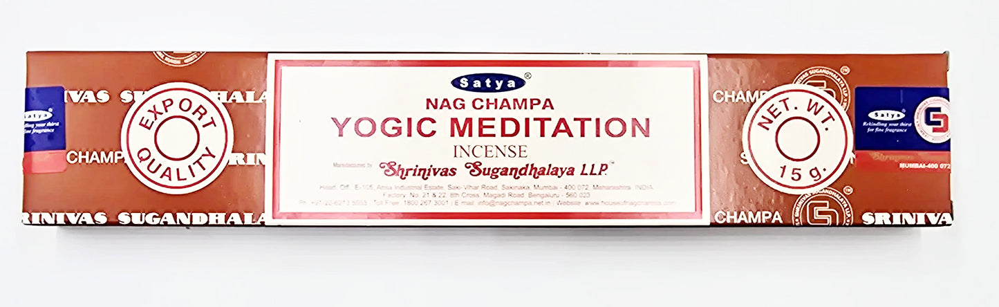 Satya Incense Stick Box 15g Pack