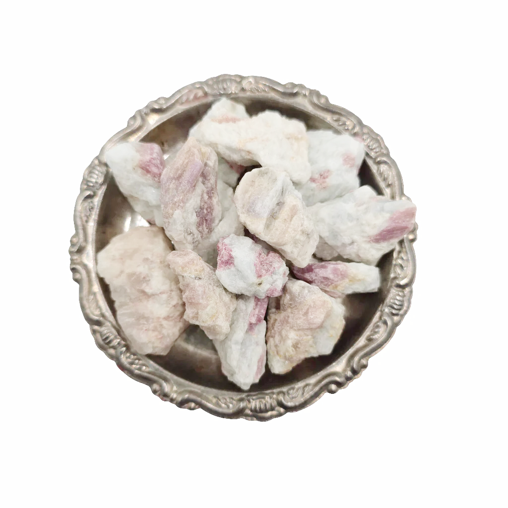 Pink Tourmaline Rough Stone
