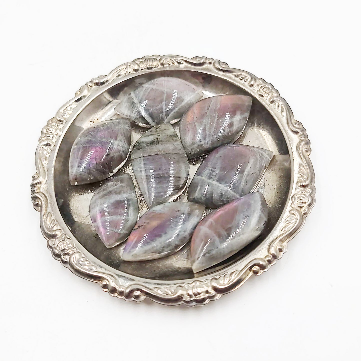 Lab Cabs Labradorite Cabochon Free Form Polished Cut Stone